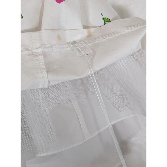 Bonnie Jean Girls 8 Dress Floral Spring A Few Marks Shown In Photos Ch 27 W 23" - Picture 10 of 13